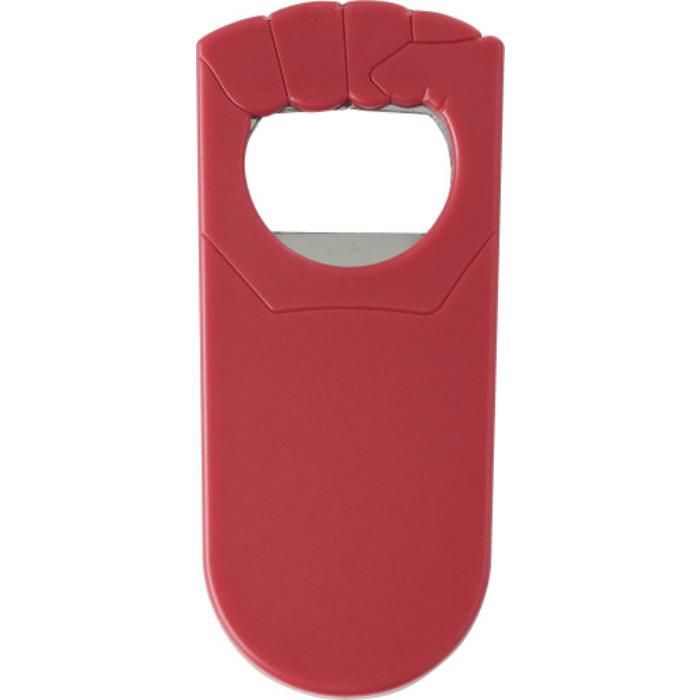 GI708984-08Flaschenoeffner aus Kunststoff Tay_ Rot GI708984-08Flaschenoeffner aus Kunststoff Tay_ Rot