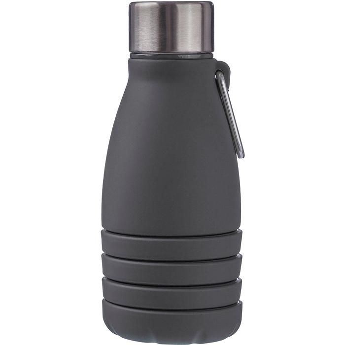 GI1172250-01Faltbare Silikon-Trinkflasche 550 ml Erin_ schwarz
