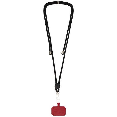 PF124263-2Kubi Smartphone Lanyard_ rot