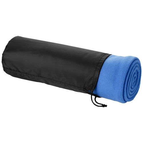 PF100165-6Huggy Fleecedecke mit Huelle 150 x 120 cm_ processblau