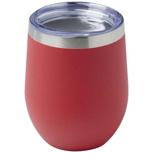 PF100799-2Corzo 350 ml RCS-zertifizierter Kupfer-Vakuum Isolierbecher aus recyceltem Edelstahl_ rot