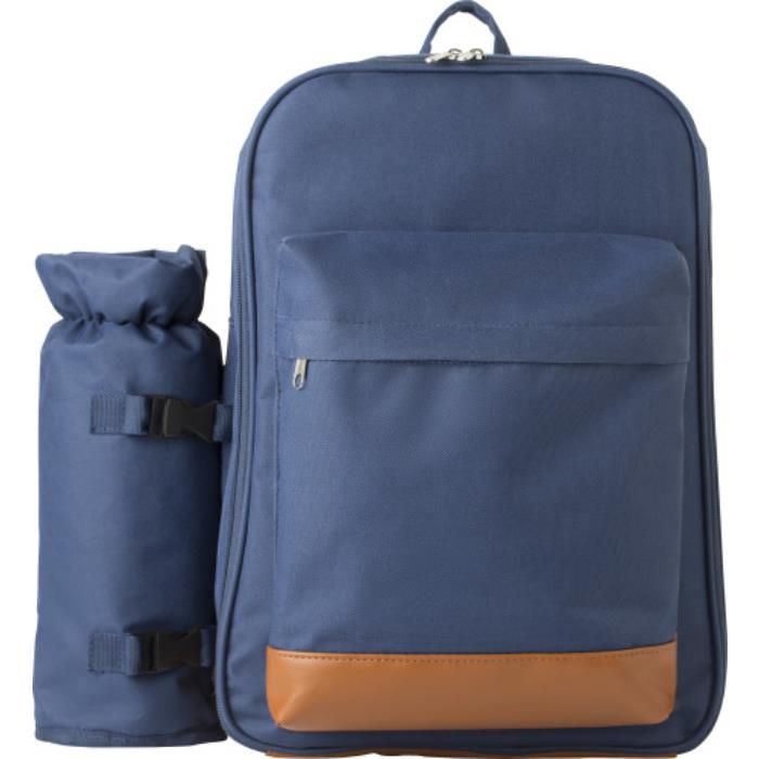 Picknick-Rucksack aus Polyester Allison, Blau