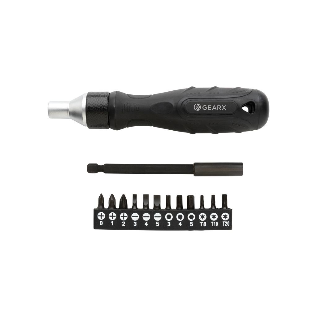 XDP221.50-1Gear X Ratschen-Schraubendreher_ schwarz