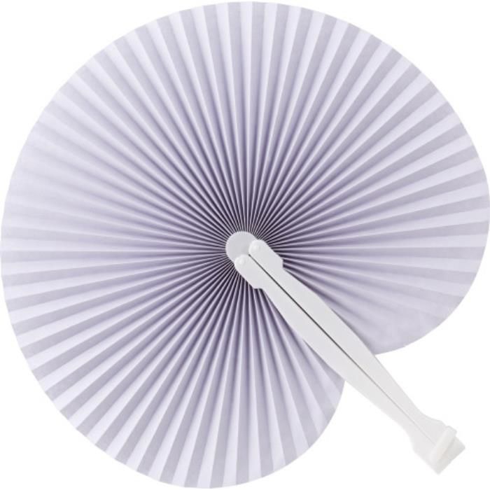 GI9001-02Faecher aus Kunststoff Dylan_ Weiss
