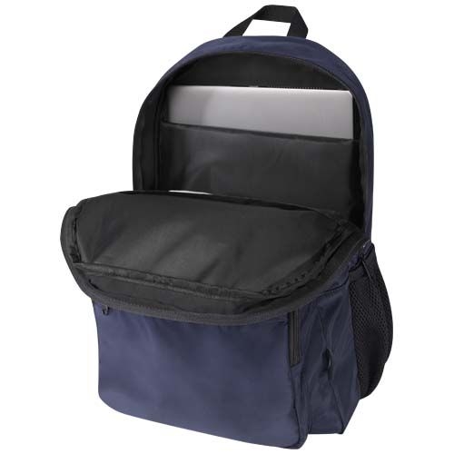 PF130086-3Trend Plus 15_ Laptop-Rucksack aus recyceltem GRS-Material 20 L_ navy