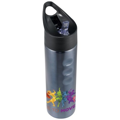 PF100464-3Trixie 750 ml Edelstahl Sportflasche_ Titan