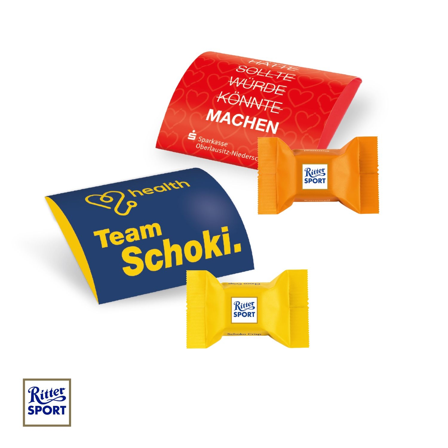 CD91660-01Ritter SPORT Schokowuerfel im Werbebriefchen_ Ritter Sport Schokowuerfel