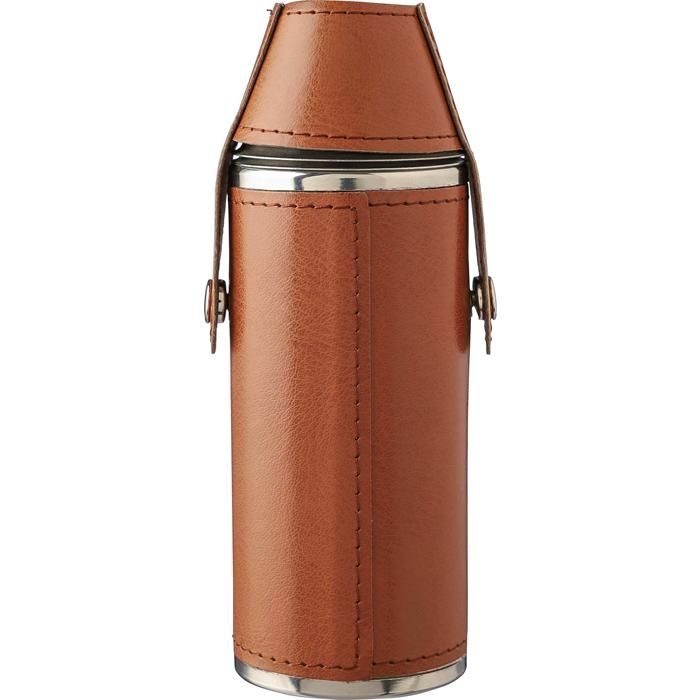 GI1171294-11Recycelte Edelstahlflasche Brock_ brown