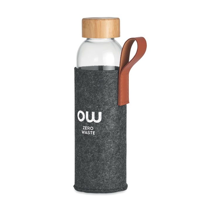 MO6800-15Thai Trinkflasche Glas 500 ml_ Steingrau