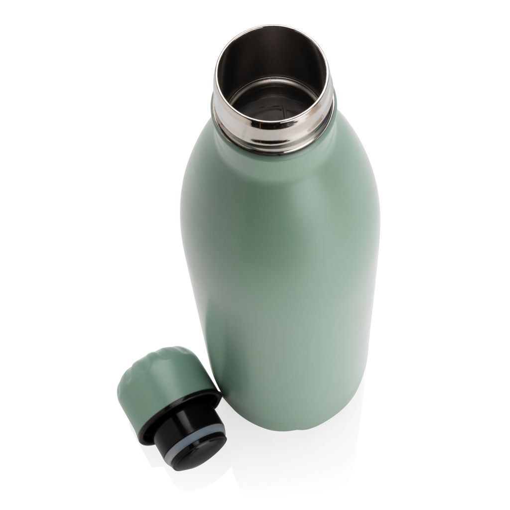XDP436.93-7Solid Color Vakuum Stainless-Steel Flasche 750ml_ gruen