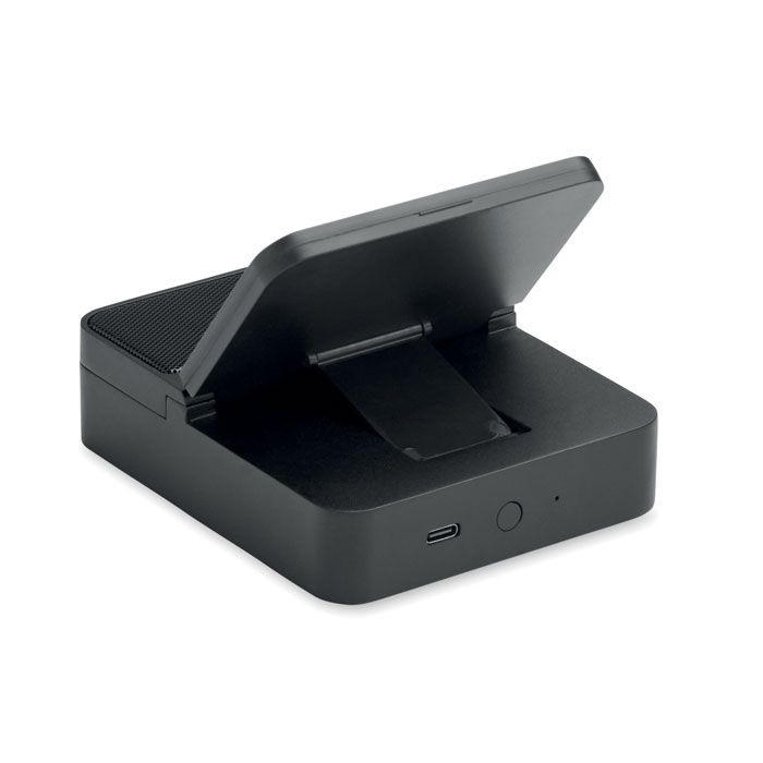 MO3189-03Chargebeat Ladestation mit Lautsprecher_ schwarz