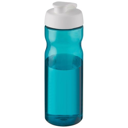 PF210045-25H2O Active® Base 650 ml Sportflasche mit Klappdeckel_ aquablau_weiss PF210045-25H2O Active® Base 650 ml Sportflasche mit Klappdeckel_ aquablau_weiss