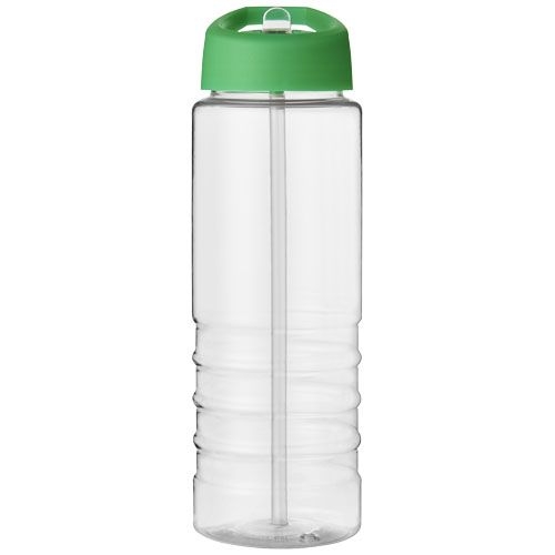 PF210877-7H2O Active® Treble 750 ml Sportflasche mit Ausgussdeckel_ transparent_gruen