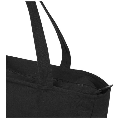 PF120712-6Weekender 500 g_m²  Aware™ recycelte Tragetasche_ schwarz