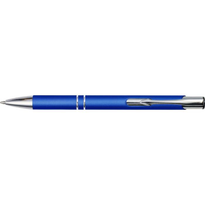 GI8476-23Kugelschreiber aus Metall Yvette_ Kobaltblau