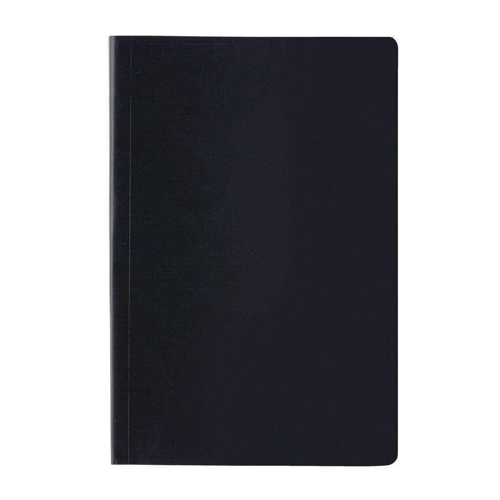 XDP774.21-1Impact Softcover A5 Notizbuch mit Steinpapier_ schwarz