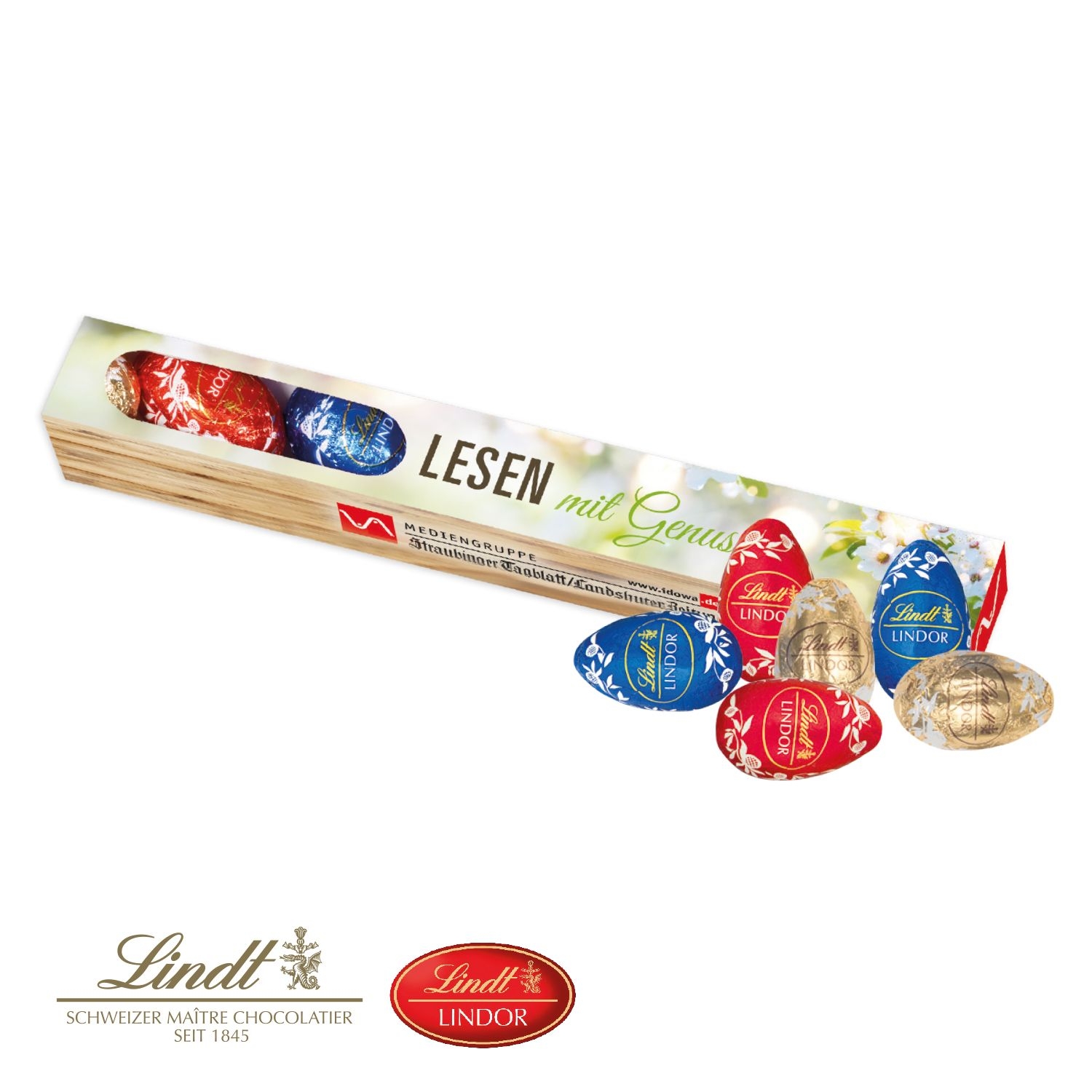 CD94530-01Eier Parade mit Lindt Schokolade_ Lindt Schokoeier