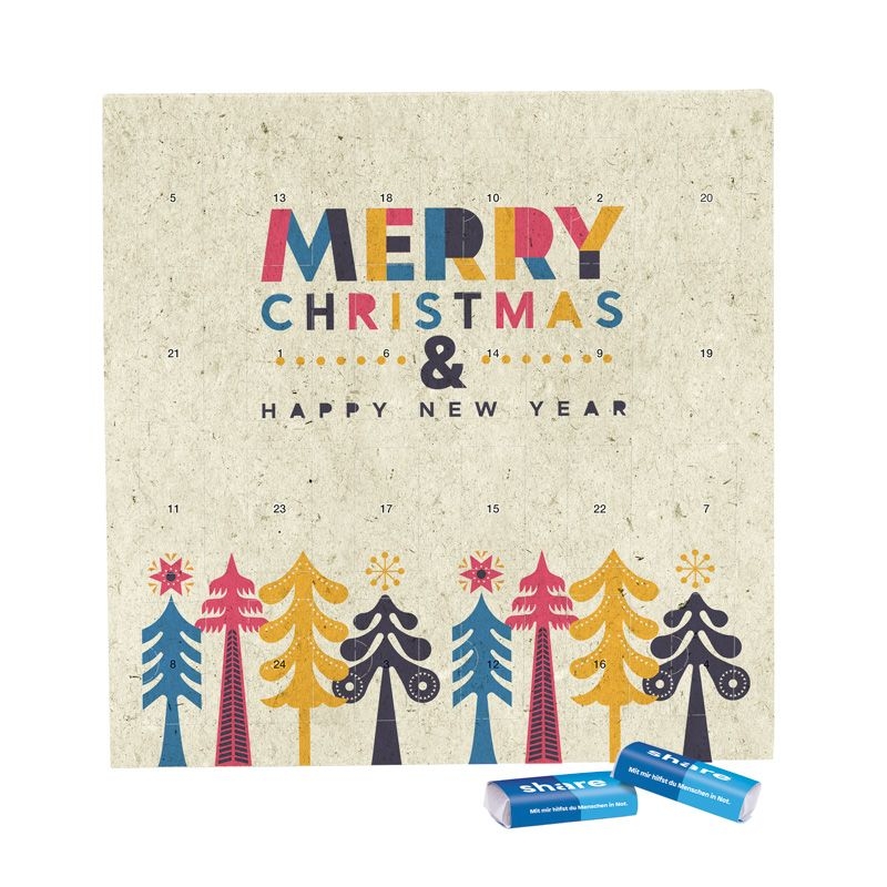 JG20085Taefelchen Adventskalender Graspapier
