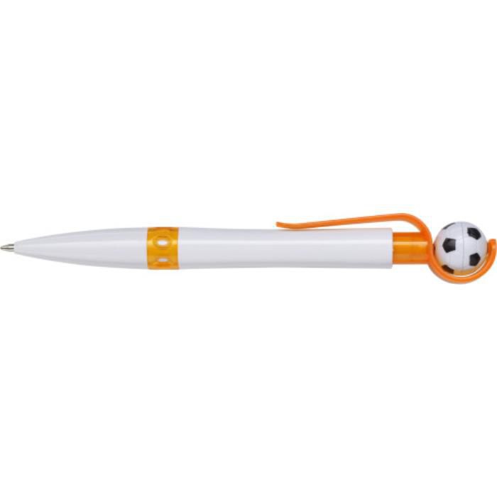 GI9909-07Kugelschreiber aus Kunststoff Prem_ Orange