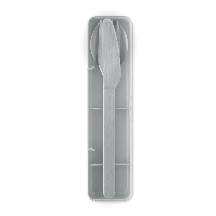 MO2677-07Mesteck Besteck-Set Edelstahl_ grau