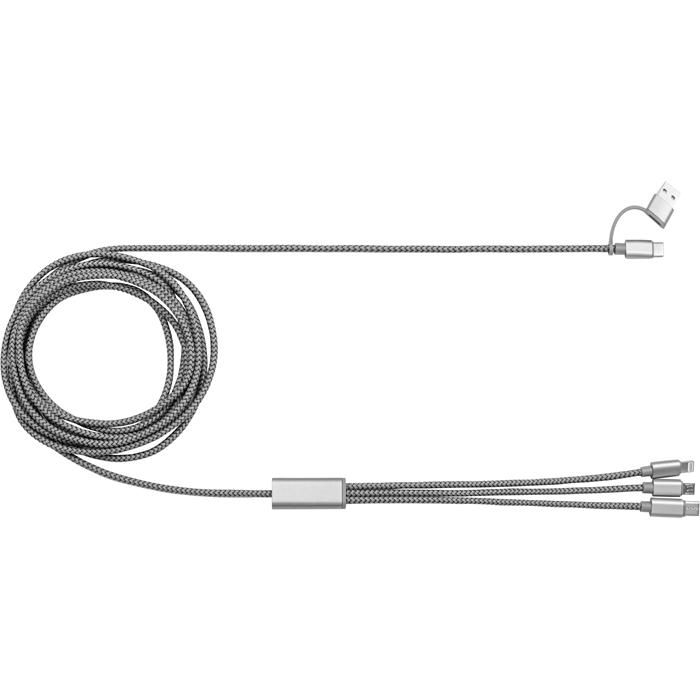 GI1163691-411BrandCharger Trident 2_ Ladekabel_ gun metal