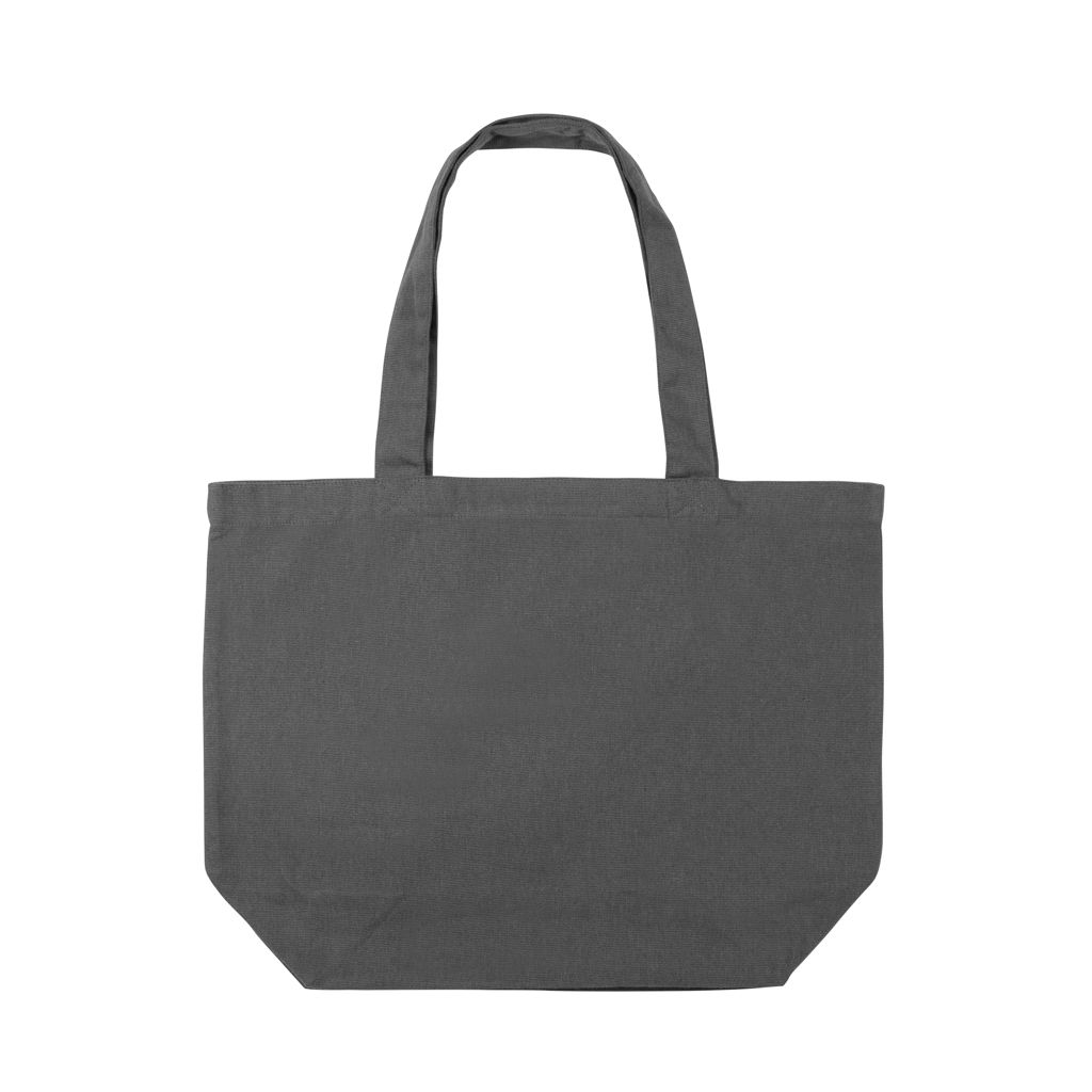 XDP762.96-8Impact Aware™ 240g_m² rcCanvas Shopper _ Tasche_ ungefaerbt_ anthrazit