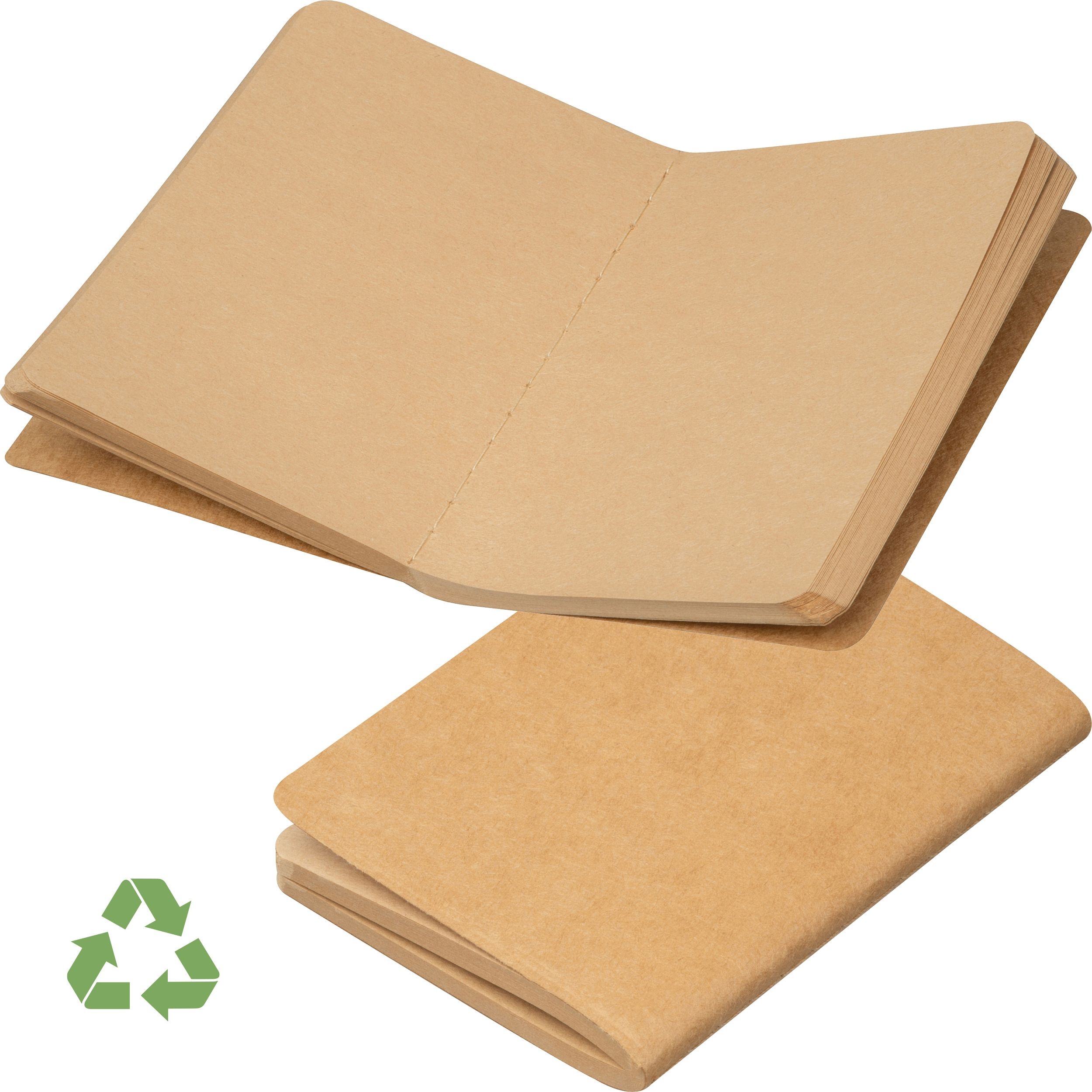 MA24478-13B7 Notizbuch aus recyceltem Papier TEODORO_ beige