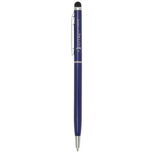 PF106256-4Ore Stylus Aluminium Kugelschreiber _blaue Mine_ Ozeanblau