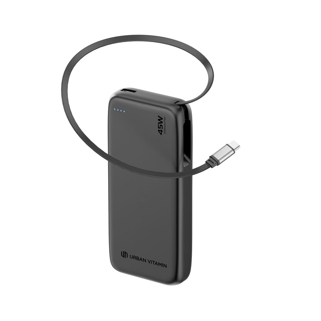 XDP322_74-01Urban Vitamin San Mateo 45W 20.000mAh Powerbank_ schwarz