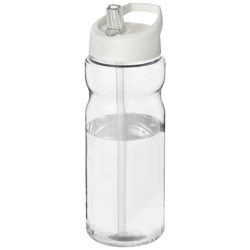 PF210099-19H2O Active® Eco Base 650 ml Sportflasche mit Ausgussdeckel_ transparent_weiss PF210099-19H2O Active® Eco Base 650 ml Sportflasche mit Ausgussdeckel_ transparent_weiss