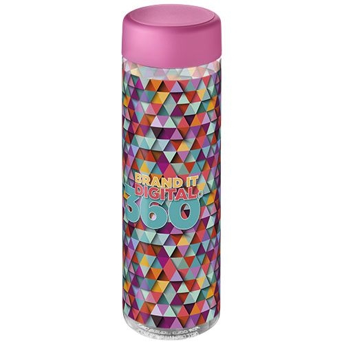 PF210430-9H2O Active® Vibe 850 ml Sportflasche mit Drehdeckel_ transparent_rosa
