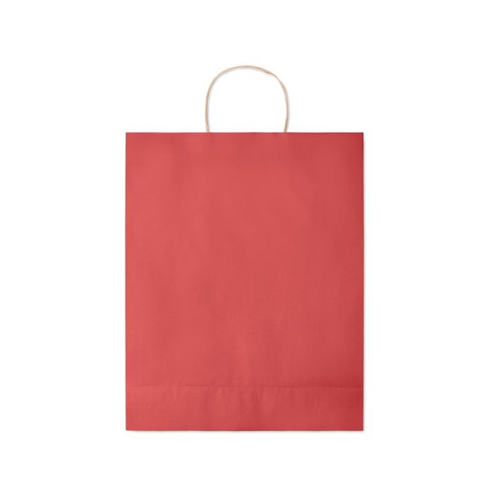 MO6174-05Paper Tone L Papiertuete_ gross 90 g_m²_ Rot