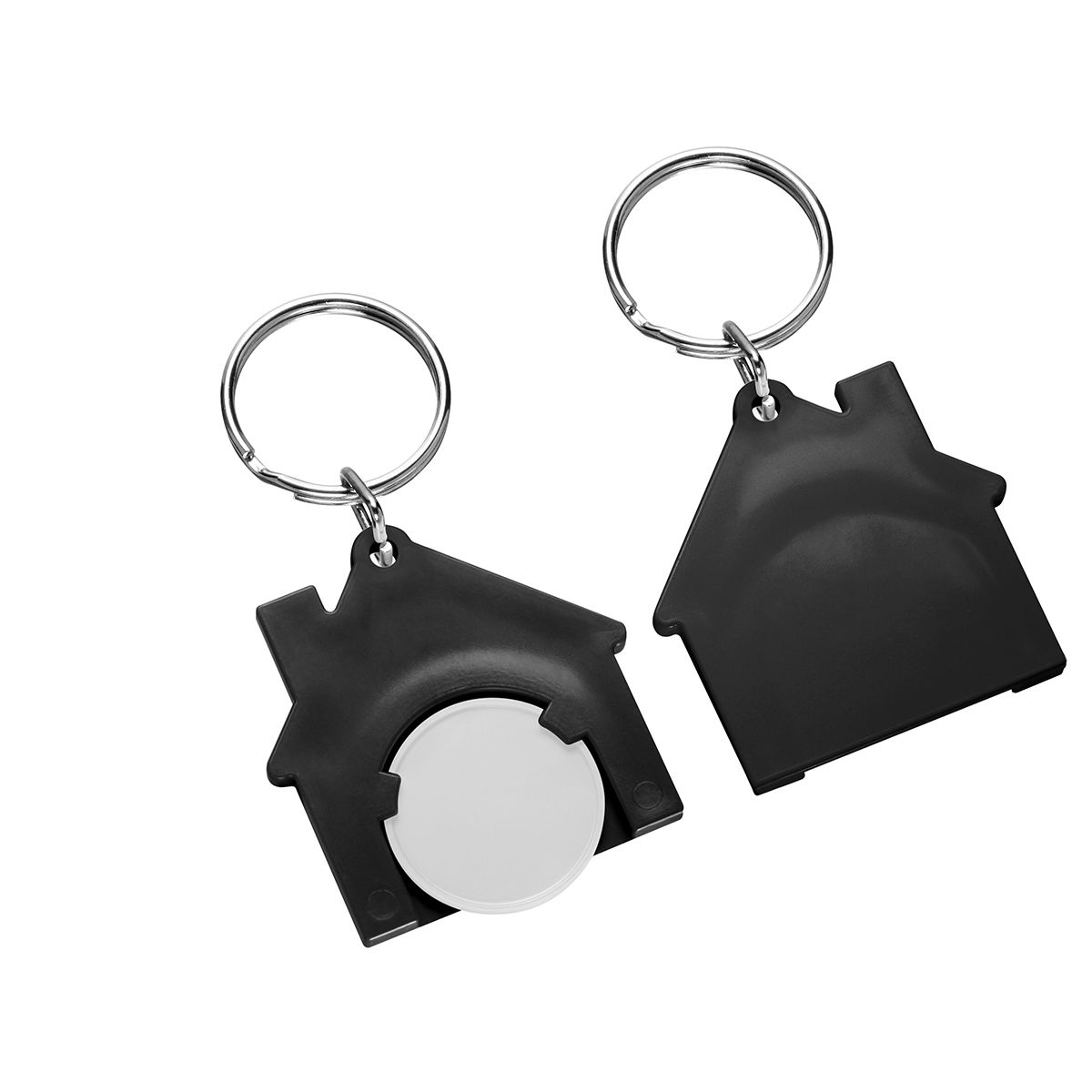 HE7516R-0-6Chiphalter mit 1€-Chip _Haus_ weiss_ schwarz HE7516R-0-6Chiphalter mit 1€-Chip _Haus_ weiss_ schwarz
