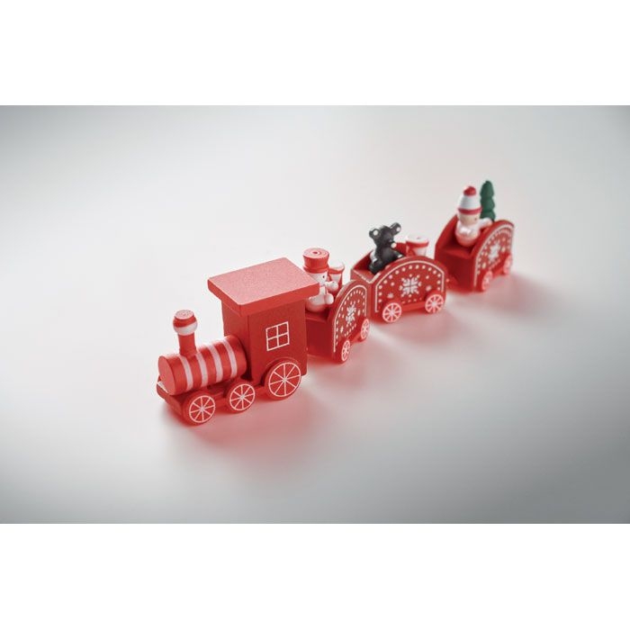 CX1559-05Juna Deko-Zug aus Holz_ rot