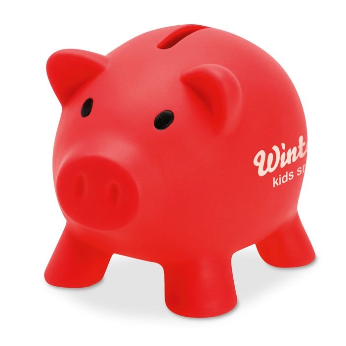 MO8132-05Softco Sparschwein_ Rot