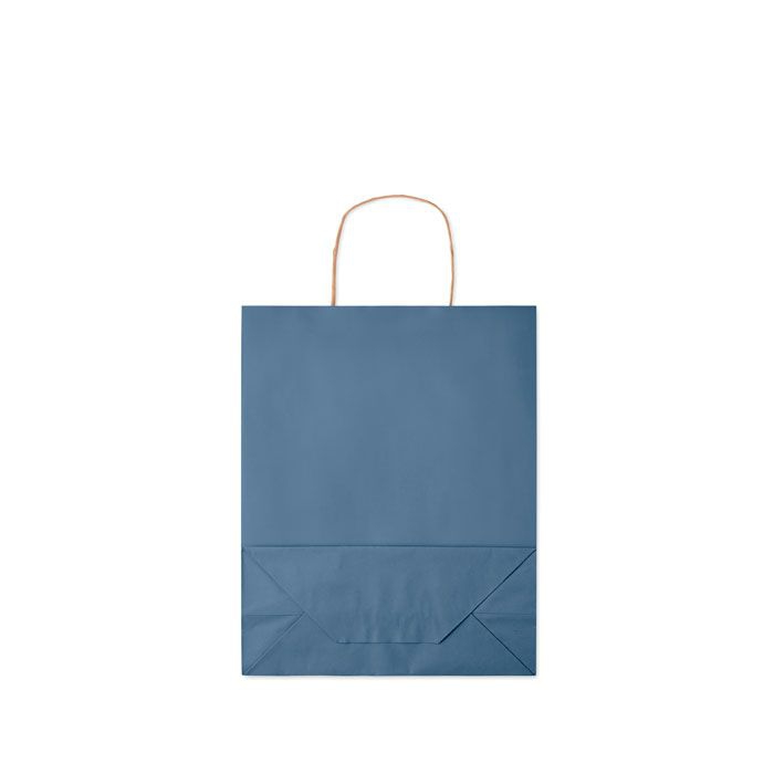 Paper Tone M Papiertüte, medium 90 g/m², blau