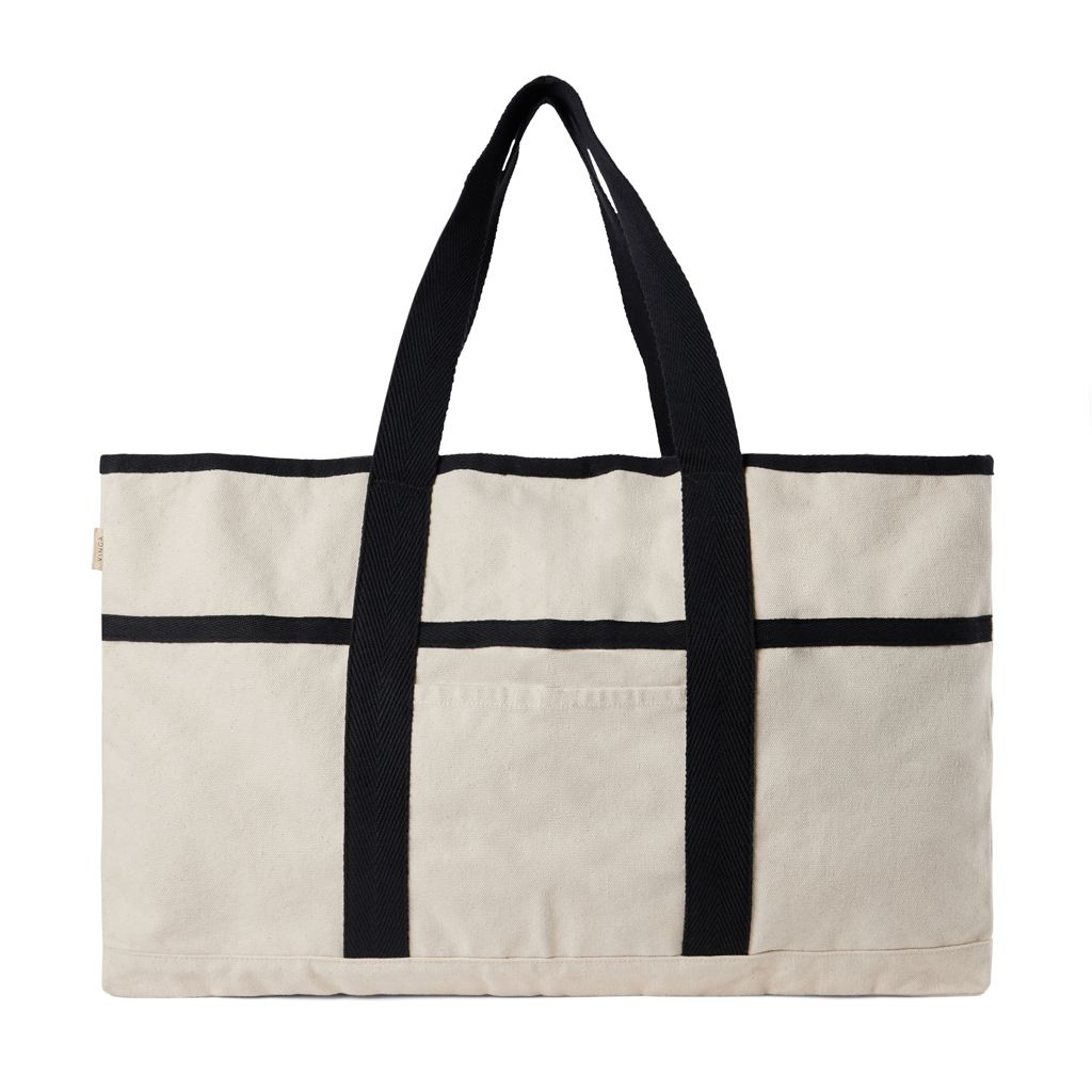 XDV76203-3VINGA Volonne AWARE™ Strandtasche aus recyceltem Canvas_ off white