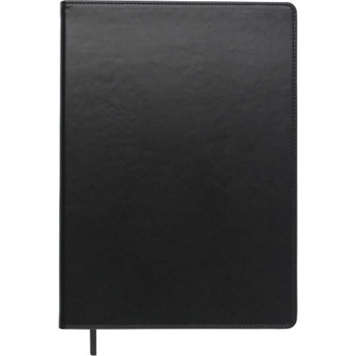 GI5138-01Notizbuch aus PU Georgie_ Schwarz