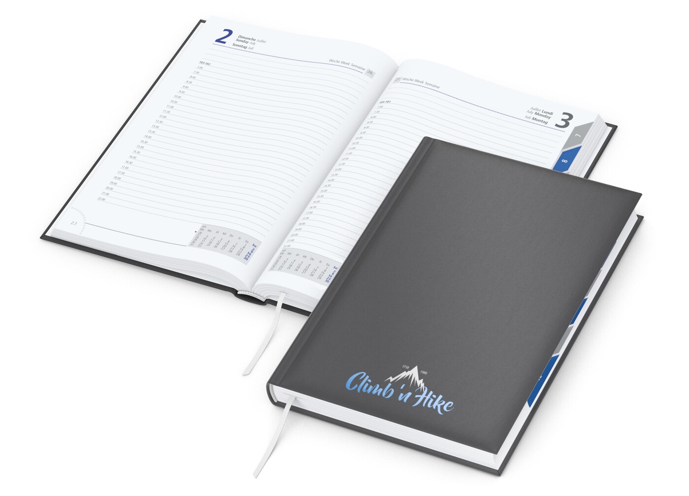 GE0065Tageskalender Manager Monatsregister