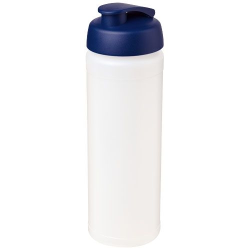 PF210074-18Baseline® Plus grip 750 ml Sportflasche mit Klappdeckel_ transparent_blau PF210074-18Baseline® Plus grip 750 ml Sportflasche mit Klappdeckel_ transparent_blau