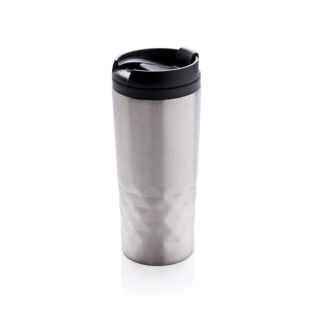 XDP432.36-2Geometrischer Becher_ silber
