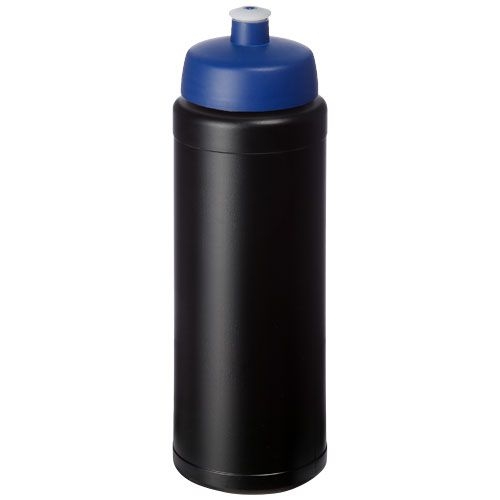 PF210690-14Baseline® Plus 750 ml Flasche mit Sportdeckel_ schwarz_blau PF210690-14Baseline® Plus 750 ml Flasche mit Sportdeckel_ schwarz_blau