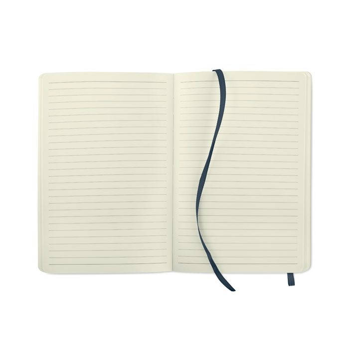 MO2118-85Breta DIN A5 Notizbuch recycelt_ marineblau