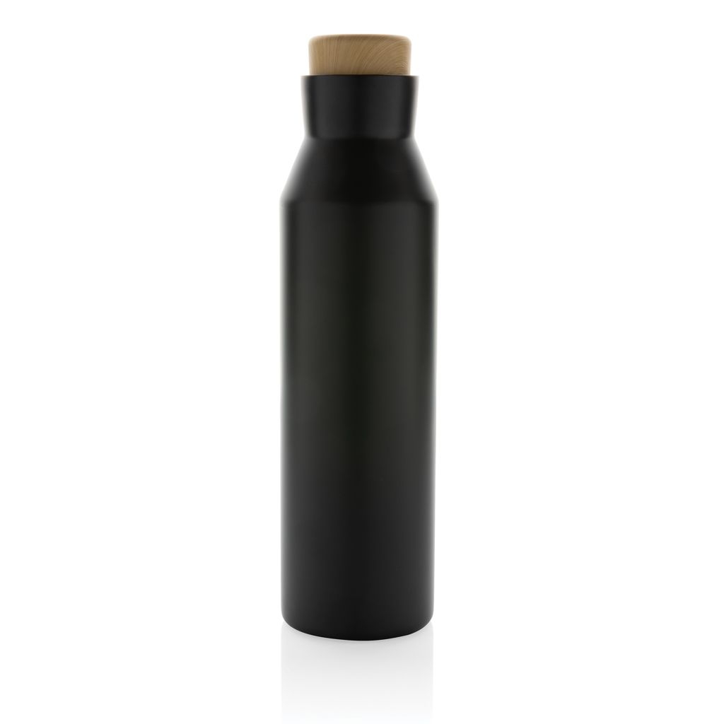 XDP435.52-1Gaia Vakuumflasche aus RCS recyceltem Stainless-Steel_ schwarz