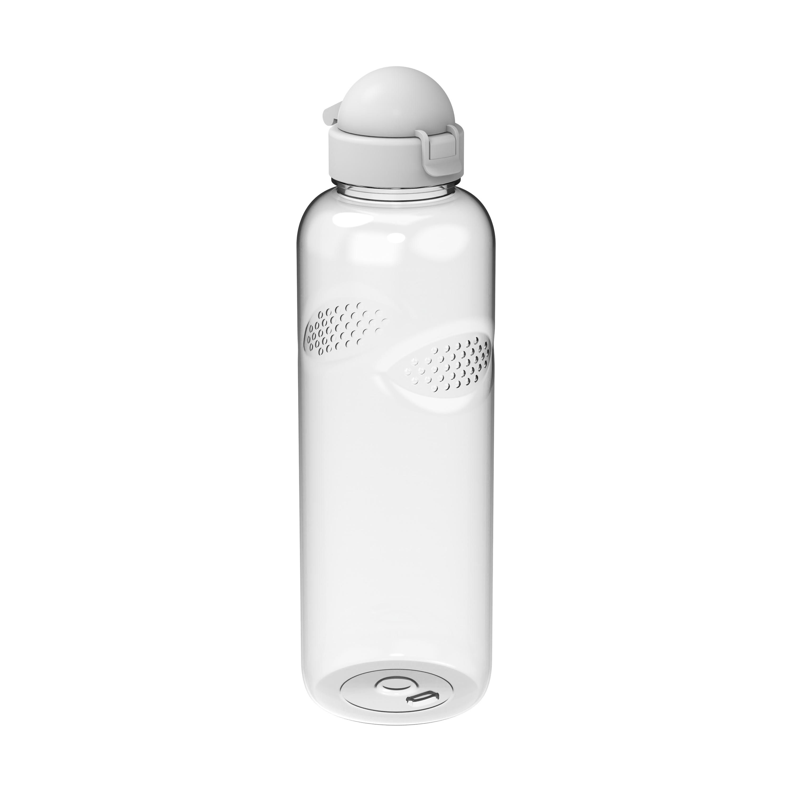 EL02161-1Trinkflasche Carve _Junior_ 1 l_ transparent_ weiss