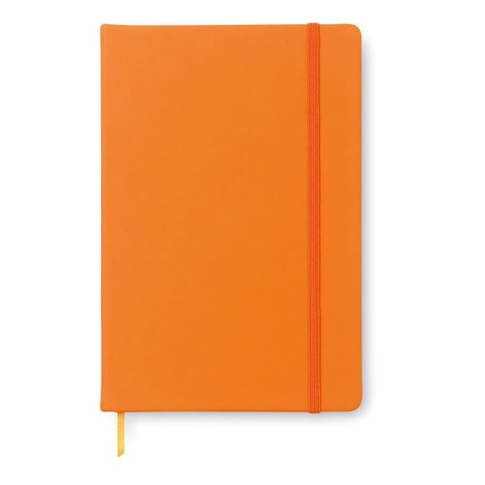 MO1804-10Arconot Lined DIN A5 Notizbuch_ liniert_ orange