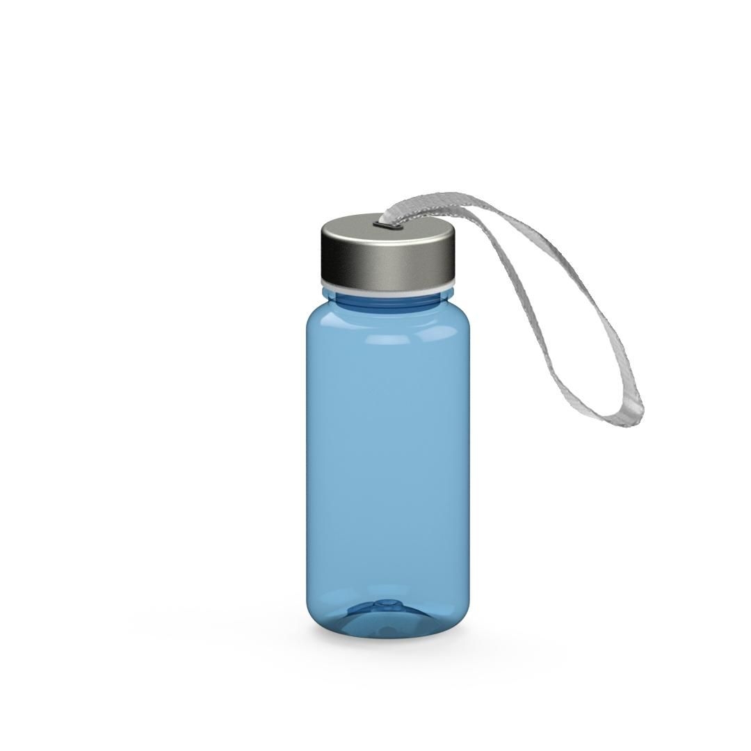 EL01252-3Trinkflasche _Pure_ 400 ml_ transparent-blau