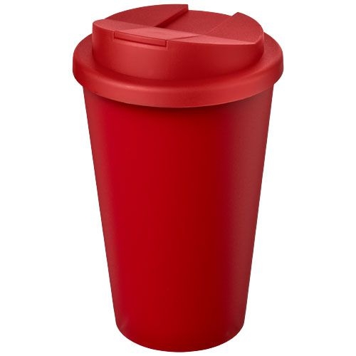 PF210425-4Americano® Eco 350 ml recycelter Becher mit auslaufsicherem Deckel_ rot PF210425-4Americano® Eco 350 ml recycelter Becher mit auslaufsicherem Deckel_ rot