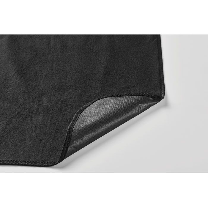 MO2978-03Costa Picknickdecke RPET-Fleece_ schwarz
