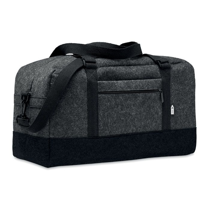 MO6457-15Indico Bag Weekender RPET-Filz_ steingrau